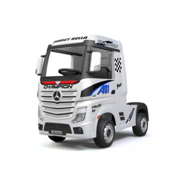 Camion Bambini 12V Mercedes Actross Bianco