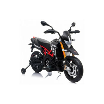 Moto Elettrica Per Bambini 12V Aprilia Dorsoduro Grigia