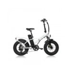 SHUTTLE 16″ Bianco Bicicletta a Pedalata Assistita