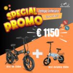 Promo bici elettrica X8 + Bici elettrica Dolphin